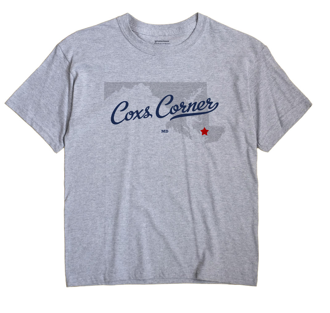 Coxs Corner, Maryland MD Souvenir Shirt