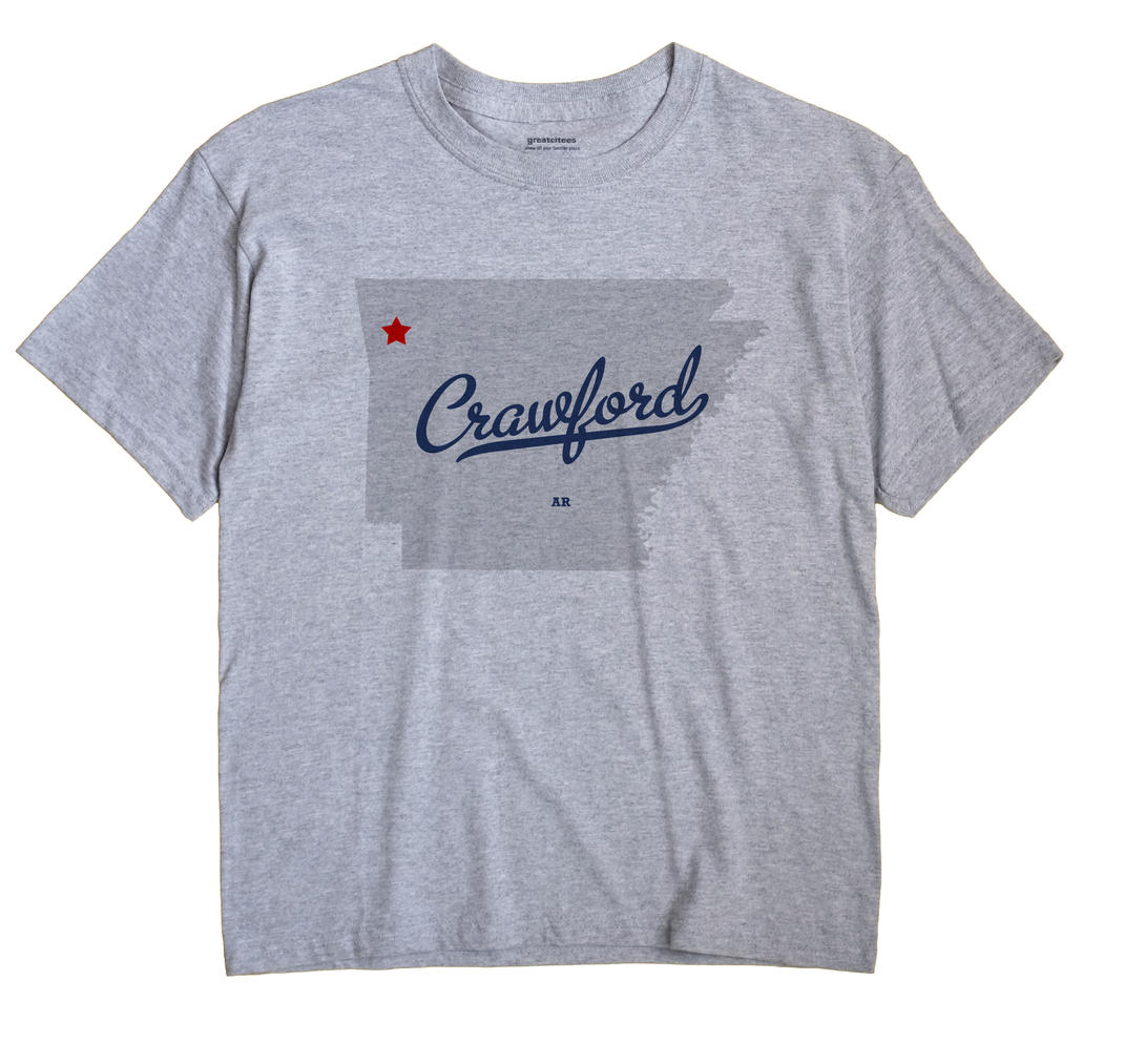 Crawford, Washington County, Arkansas AR Souvenir Shirt