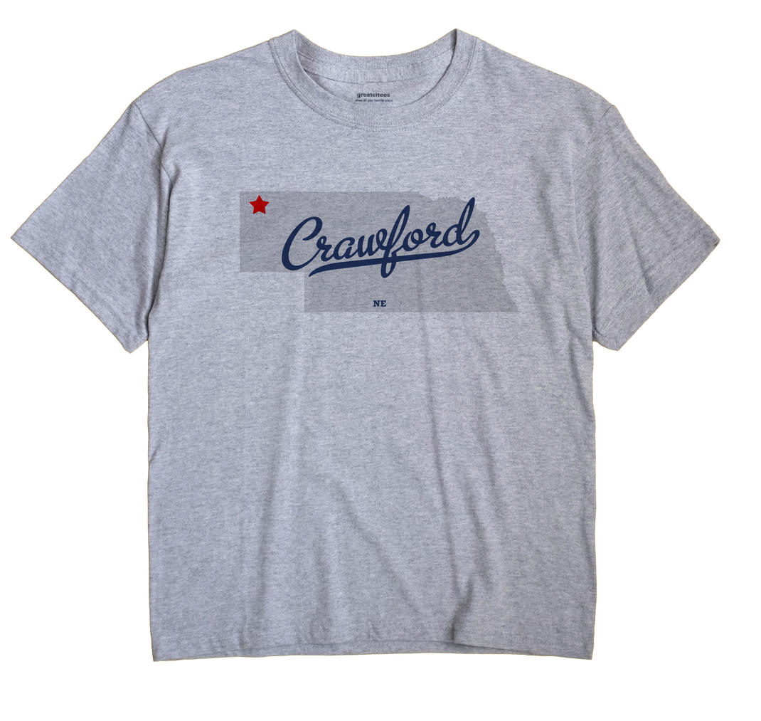 Crawford, Dawes County, Nebraska NE Souvenir Shirt