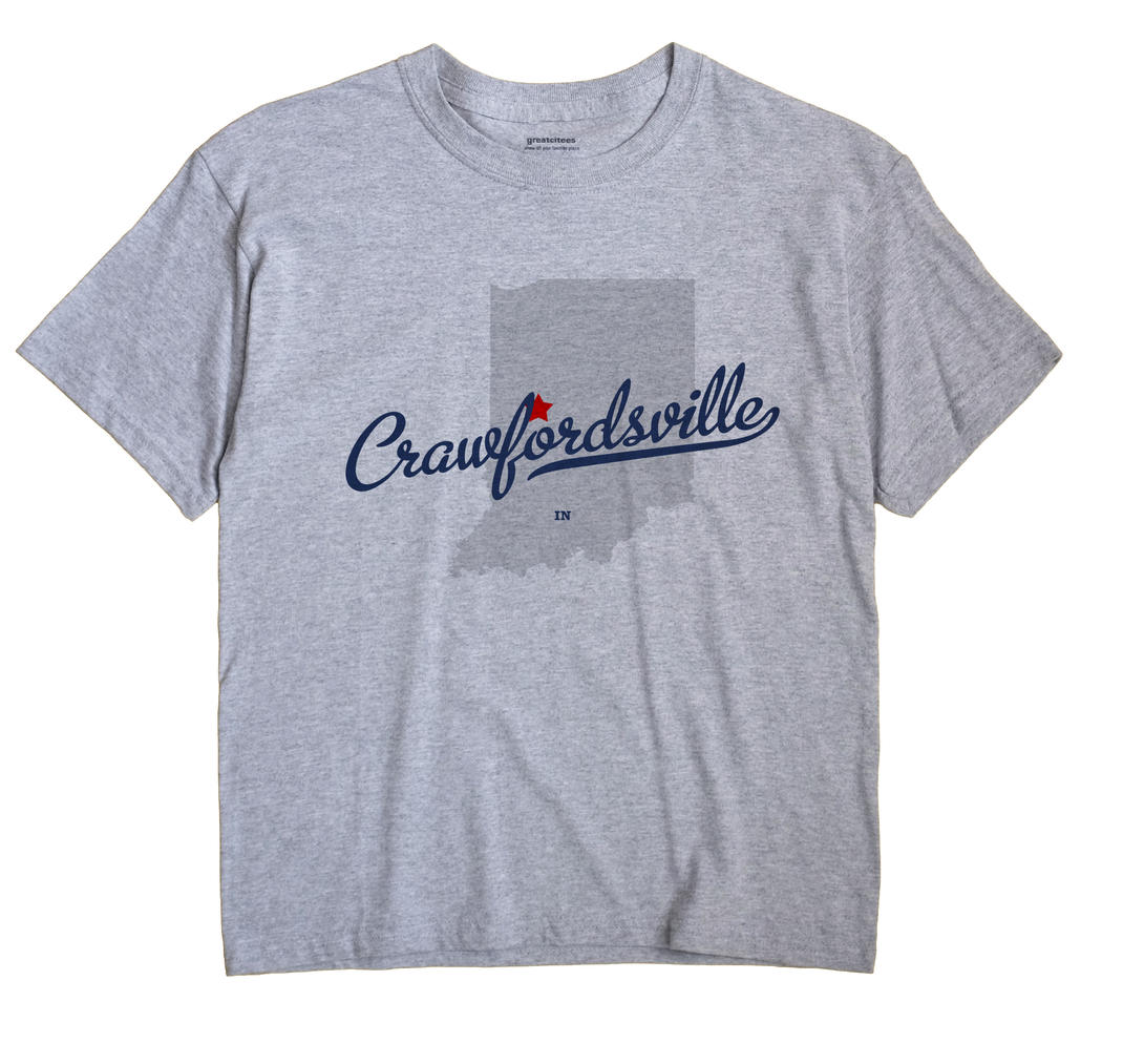 Crawfordsville, Indiana IN Souvenir Shirt