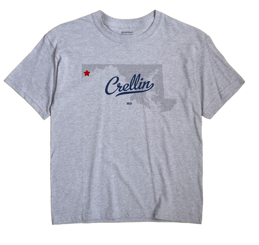 Crellin, Maryland MD Souvenir Shirt