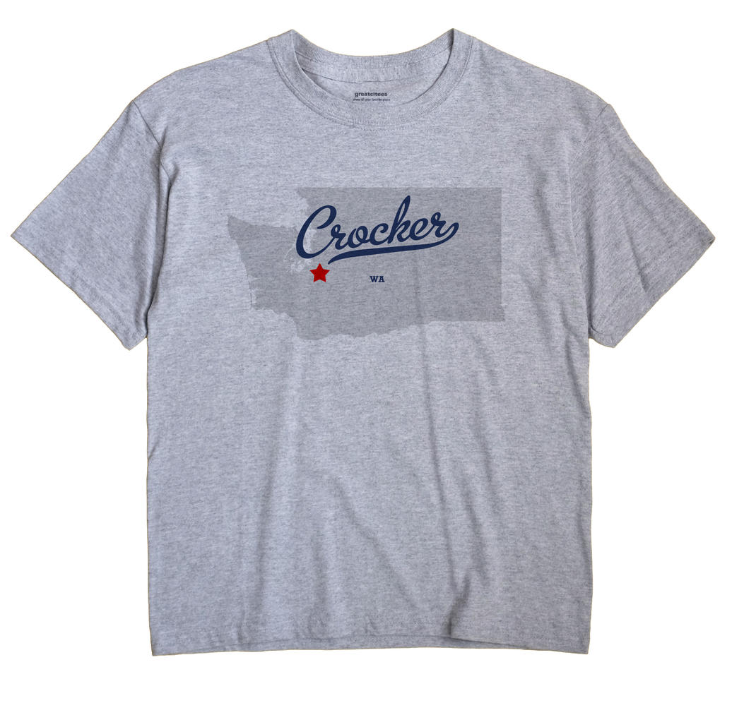 Crocker, Washington WA Souvenir Shirt