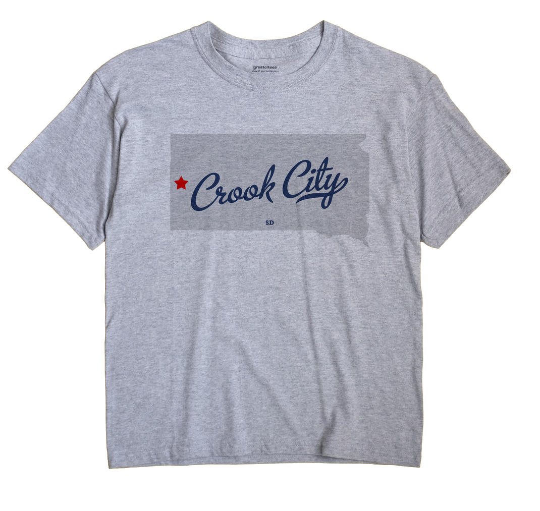 Crook City, South Dakota SD Souvenir Shirt