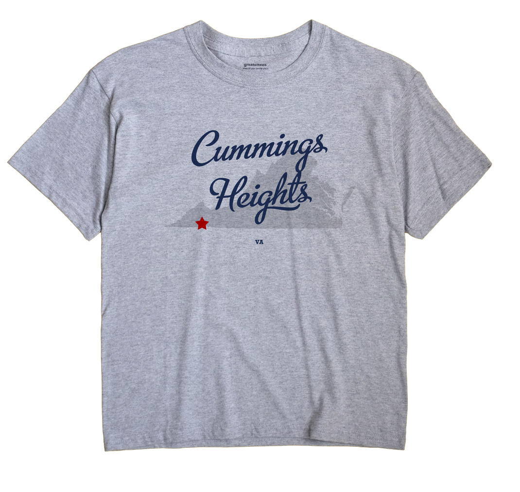 Cummings Heights, Virginia VA Souvenir Shirt