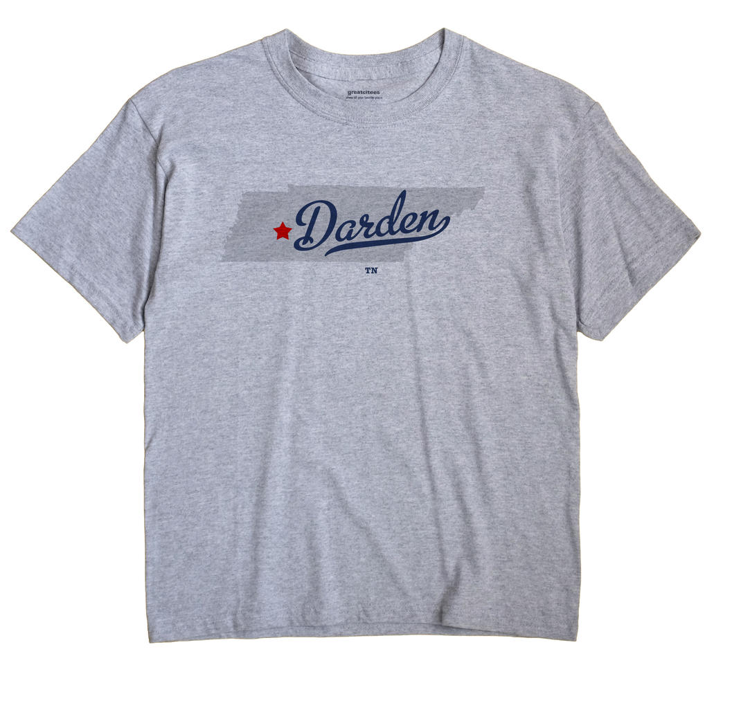 Darden, Tennessee TN Souvenir Shirt