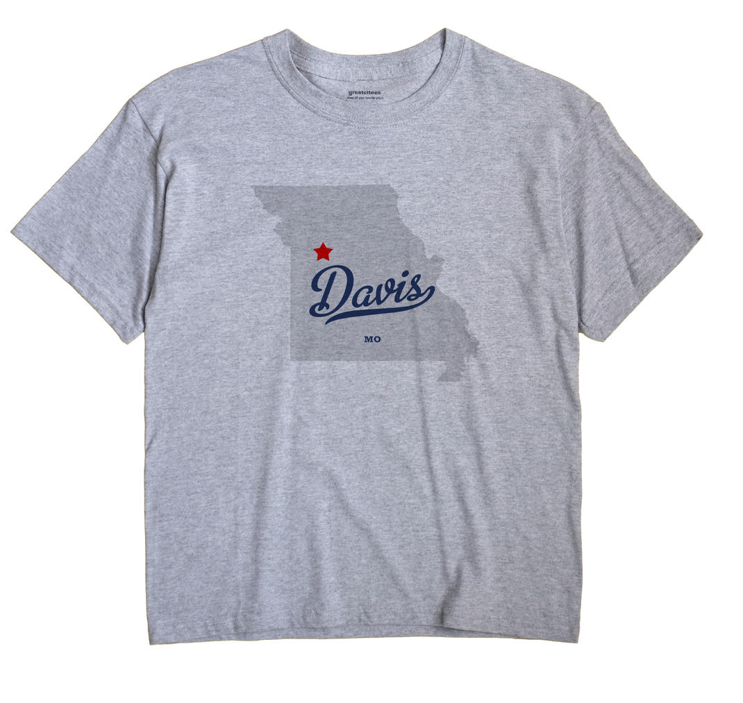 Davis, Lafayette County, Missouri MO Souvenir Shirt