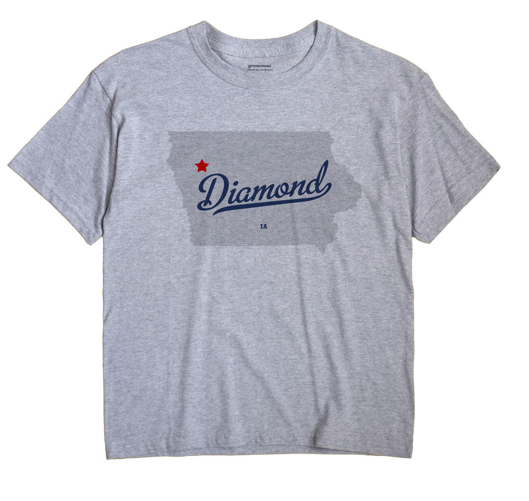 Diamond, Iowa IA Souvenir Shirt