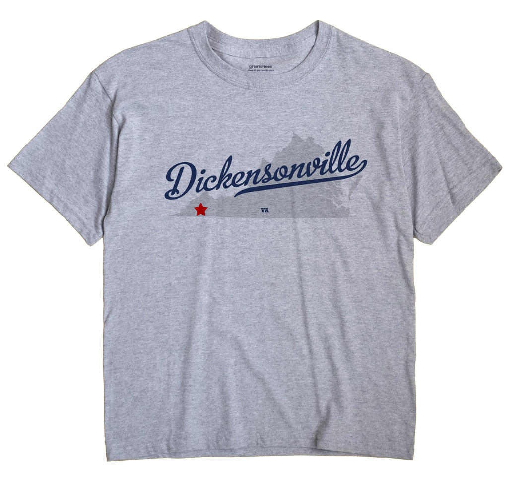 Dickensonville, Virginia VA Souvenir Shirt