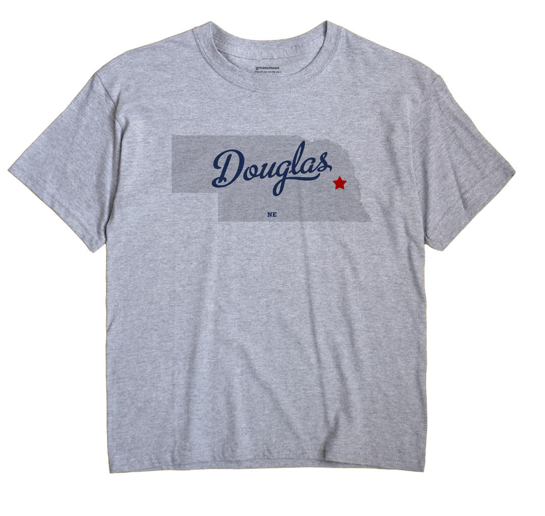 Douglas, Saunders County, Nebraska NE Souvenir Shirt