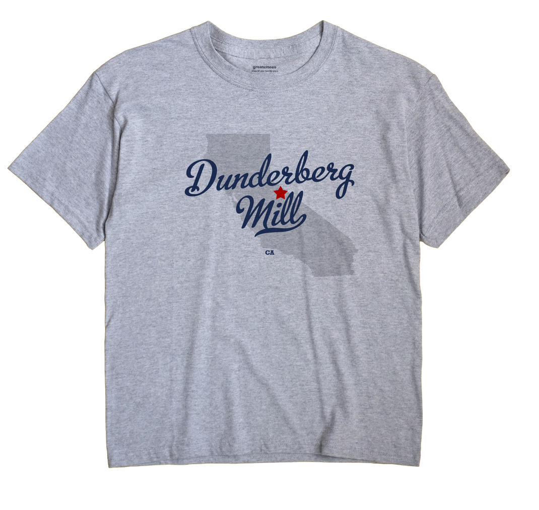Dunderberg Mill, California CA Souvenir Shirt