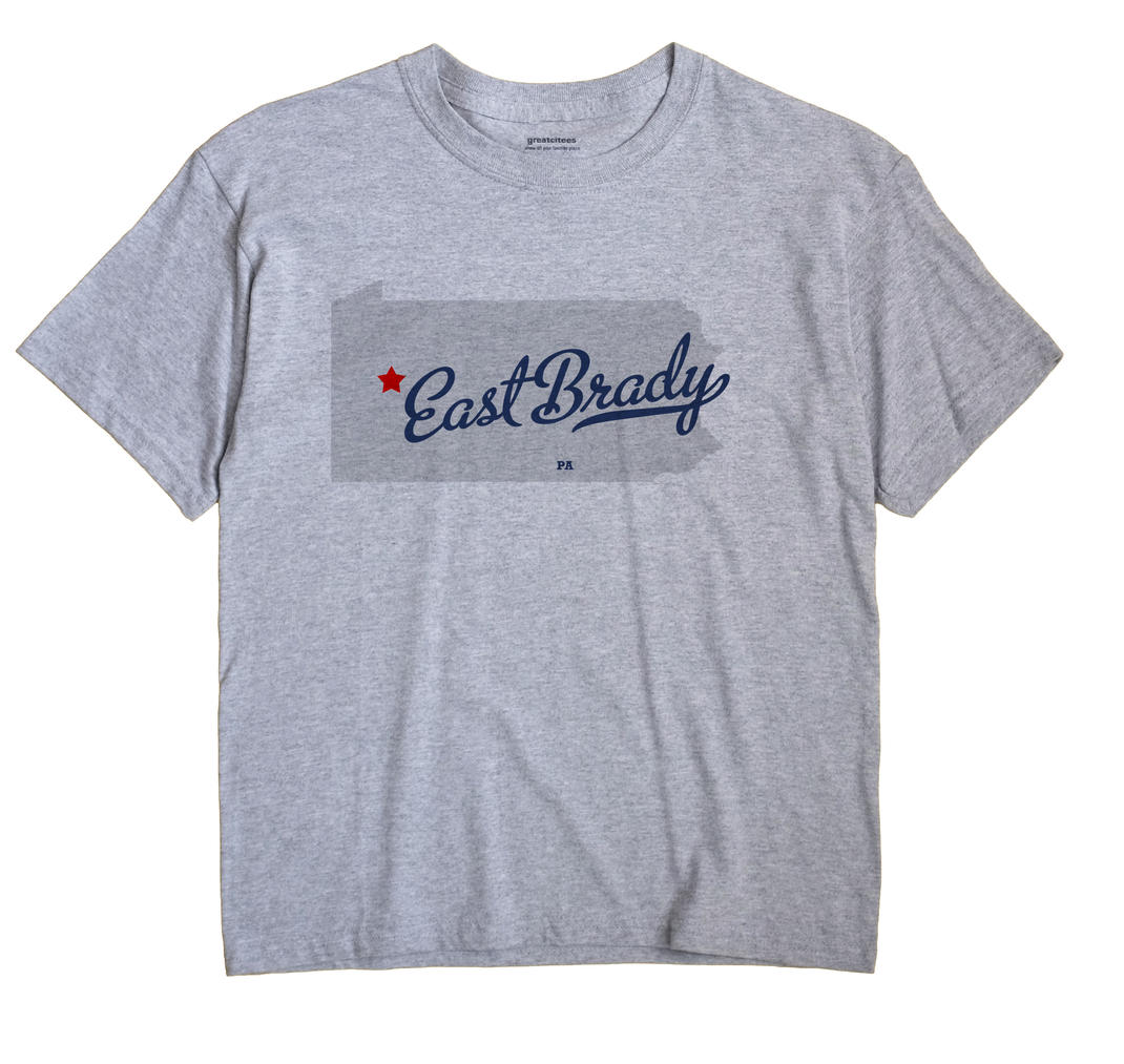 East Brady, Pennsylvania PA Souvenir Shirt