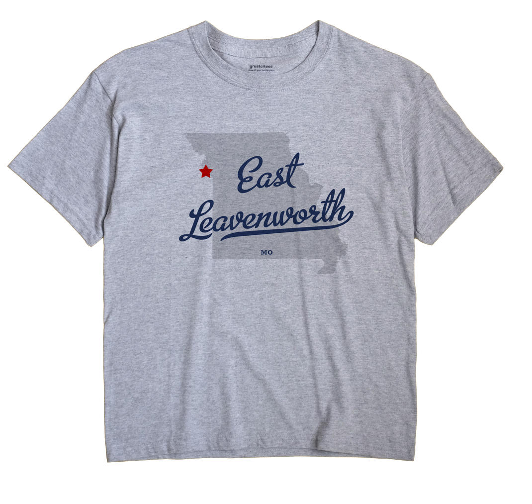 East Leavenworth, Missouri MO Souvenir Shirt