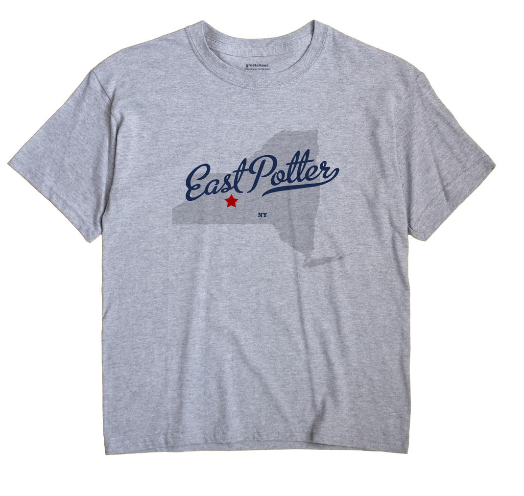 East Potter, New York NY Souvenir Shirt