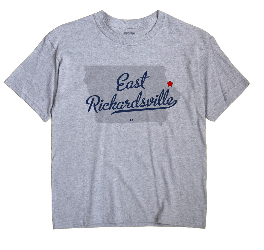 East Rickardsville, Iowa IA Souvenir Shirt