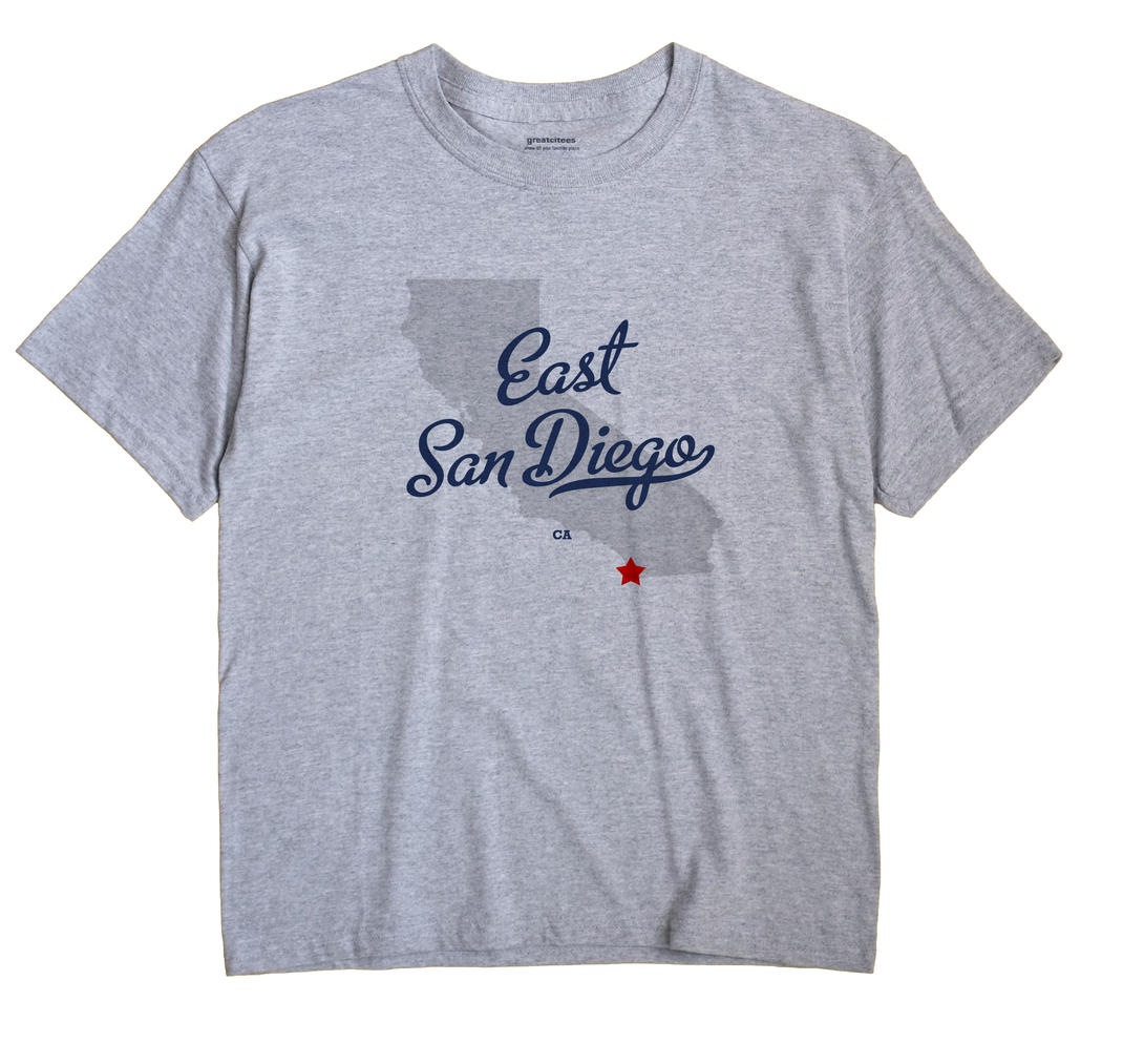 East San Diego, California CA Souvenir Shirt
