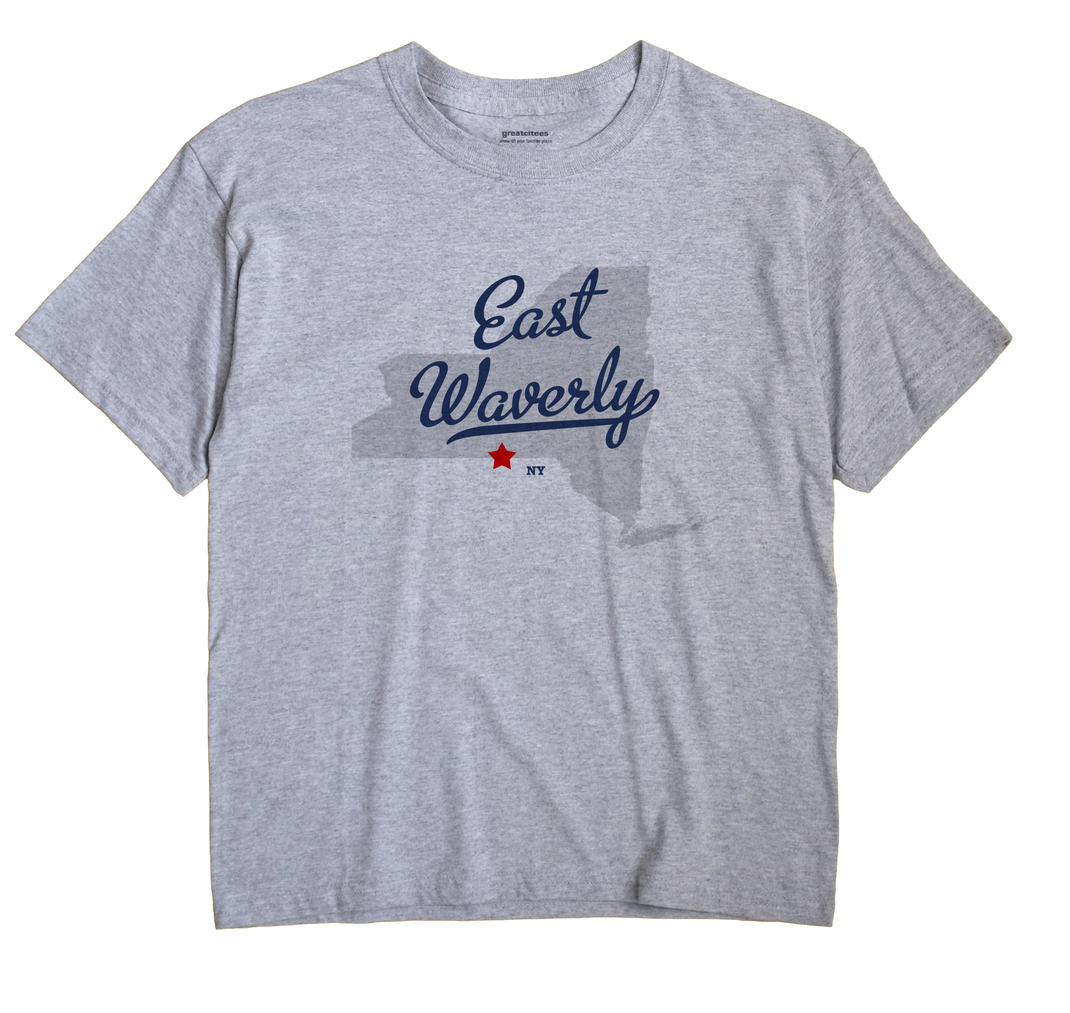 East Waverly, New York NY Souvenir Shirt
