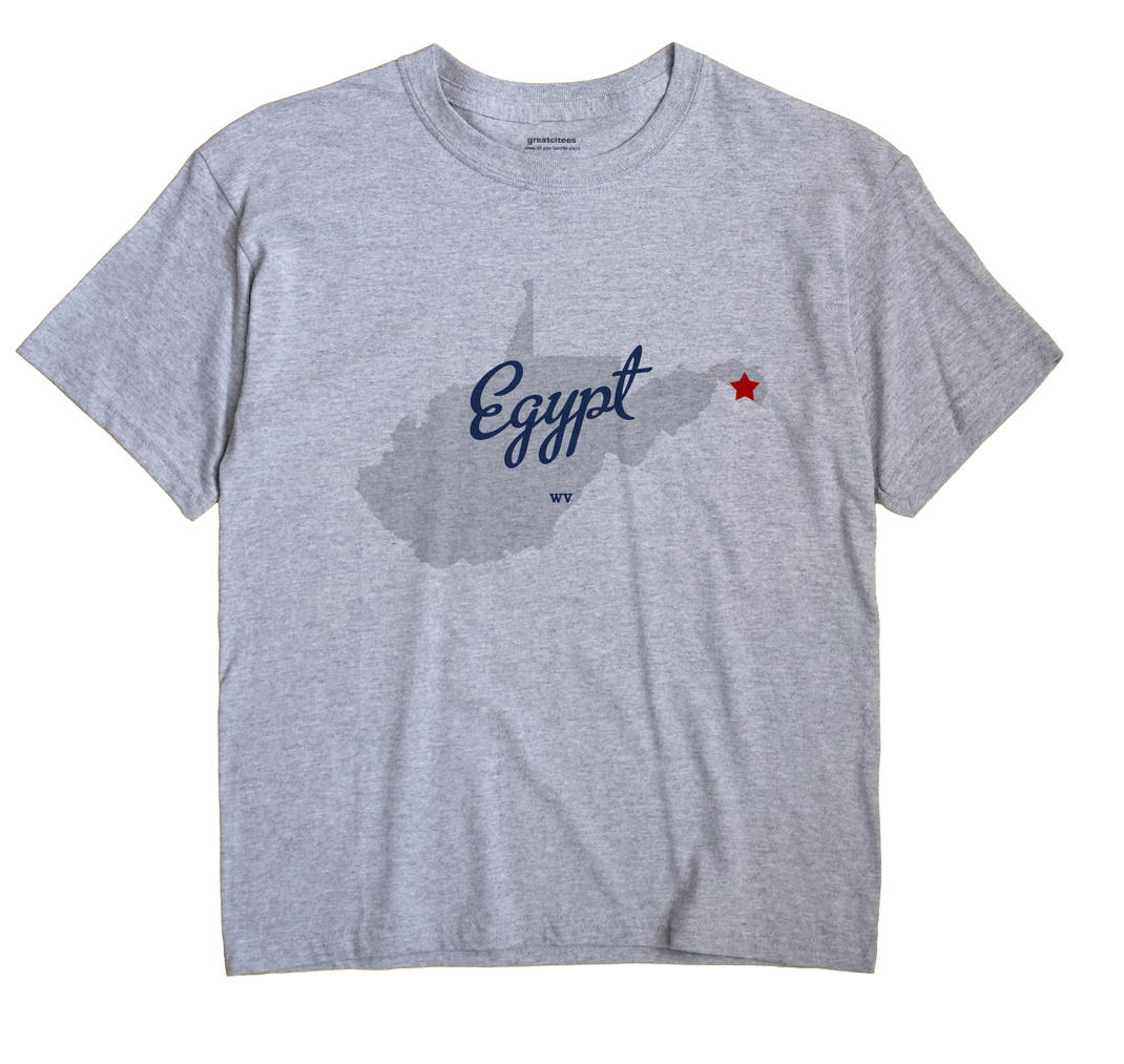 Egypt, West Virginia WV Souvenir Shirt