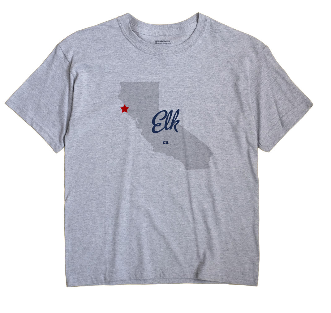 Elk, California CA Souvenir Shirt