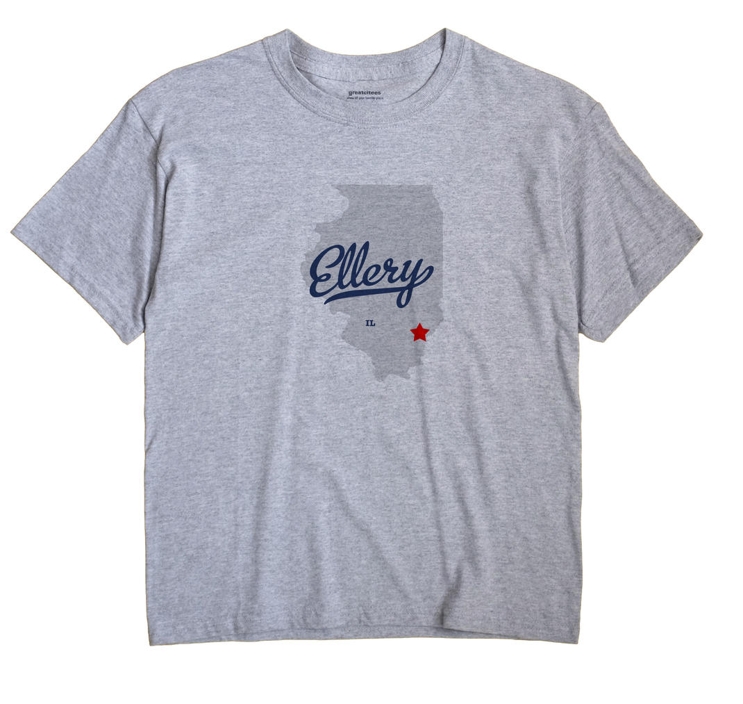 Ellery, Illinois IL Souvenir Shirt