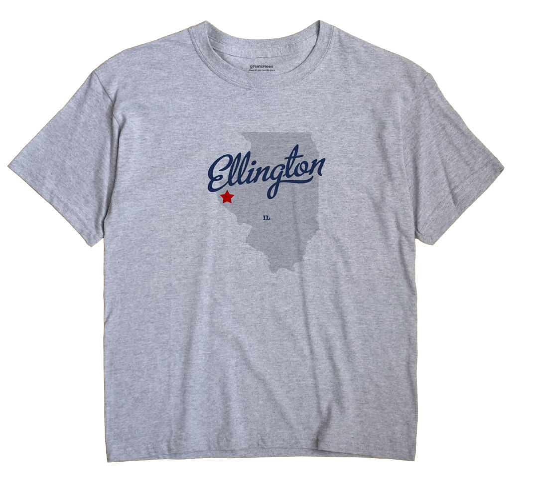 Ellington, Illinois IL Souvenir Shirt