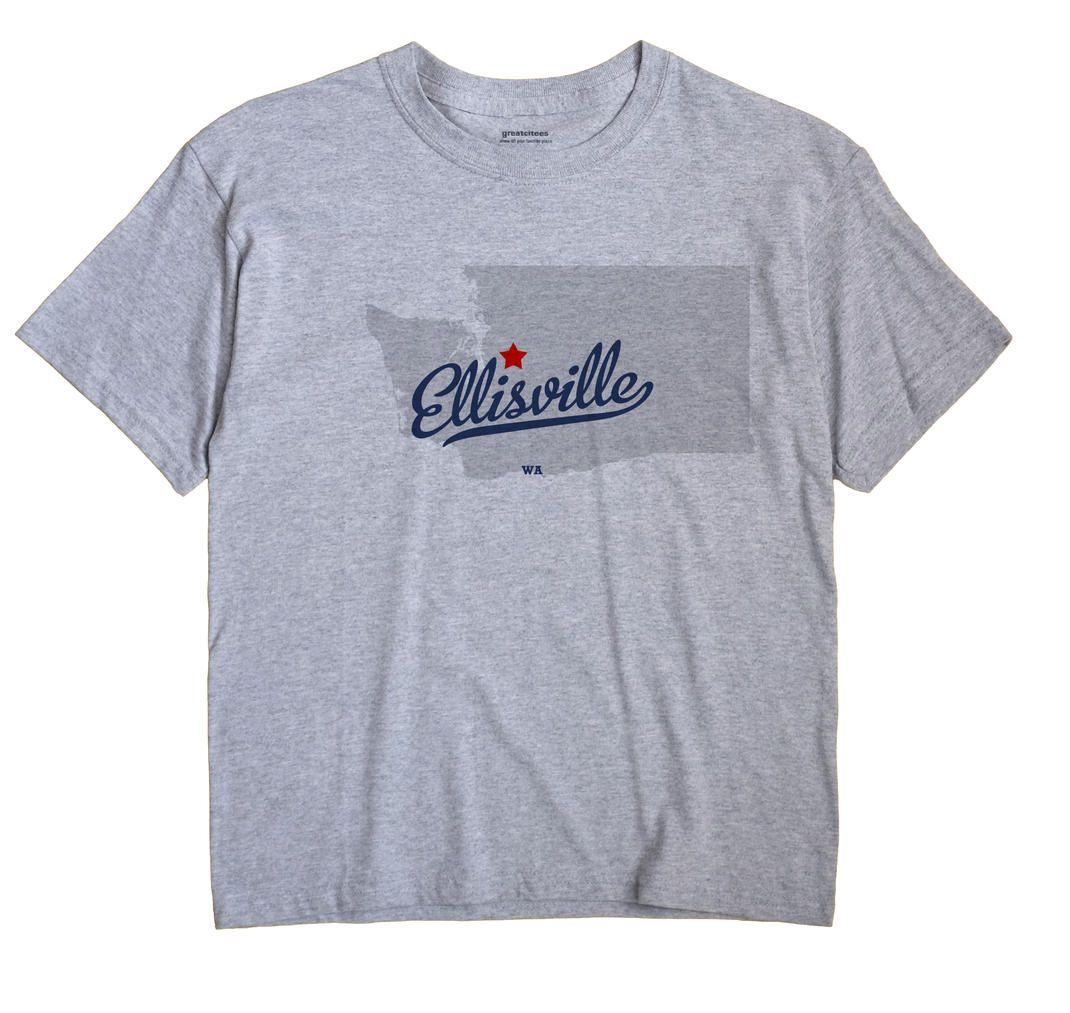 Ellisville, Washington WA Souvenir Shirt