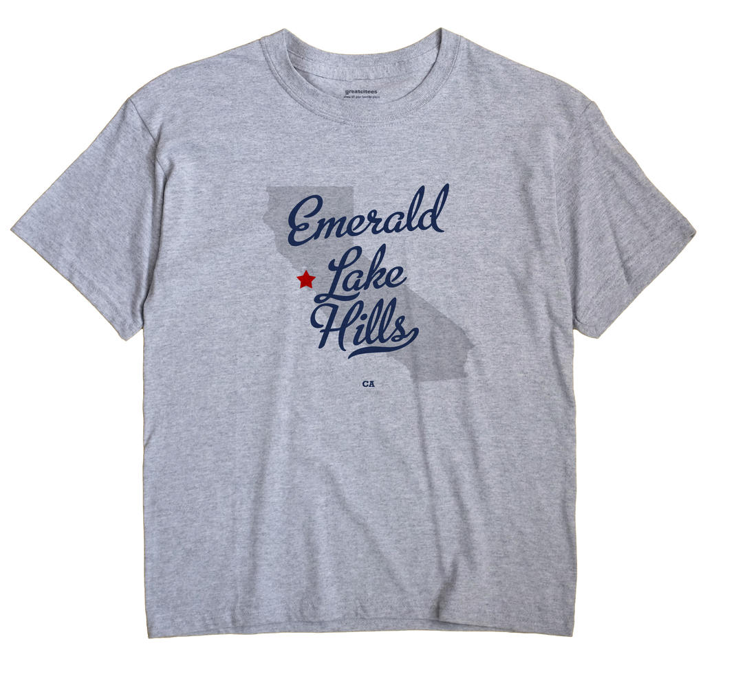 Emerald Lake Hills, California CA Souvenir Shirt