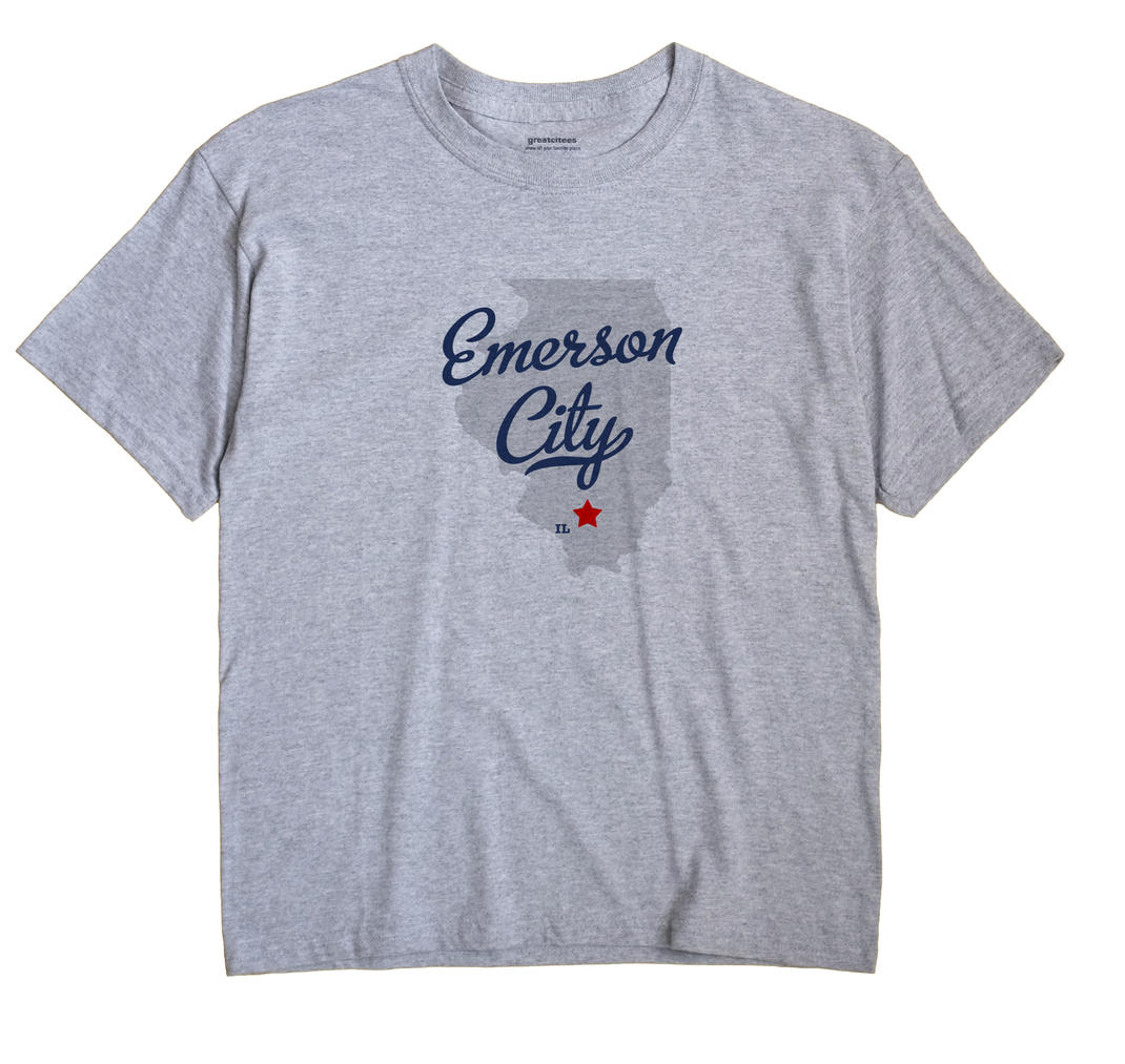 Emerson City, Illinois IL Souvenir Shirt