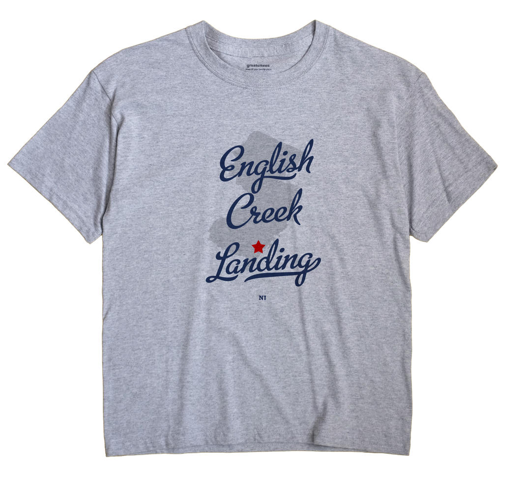 English Creek Landing, New Jersey NJ Souvenir Shirt
