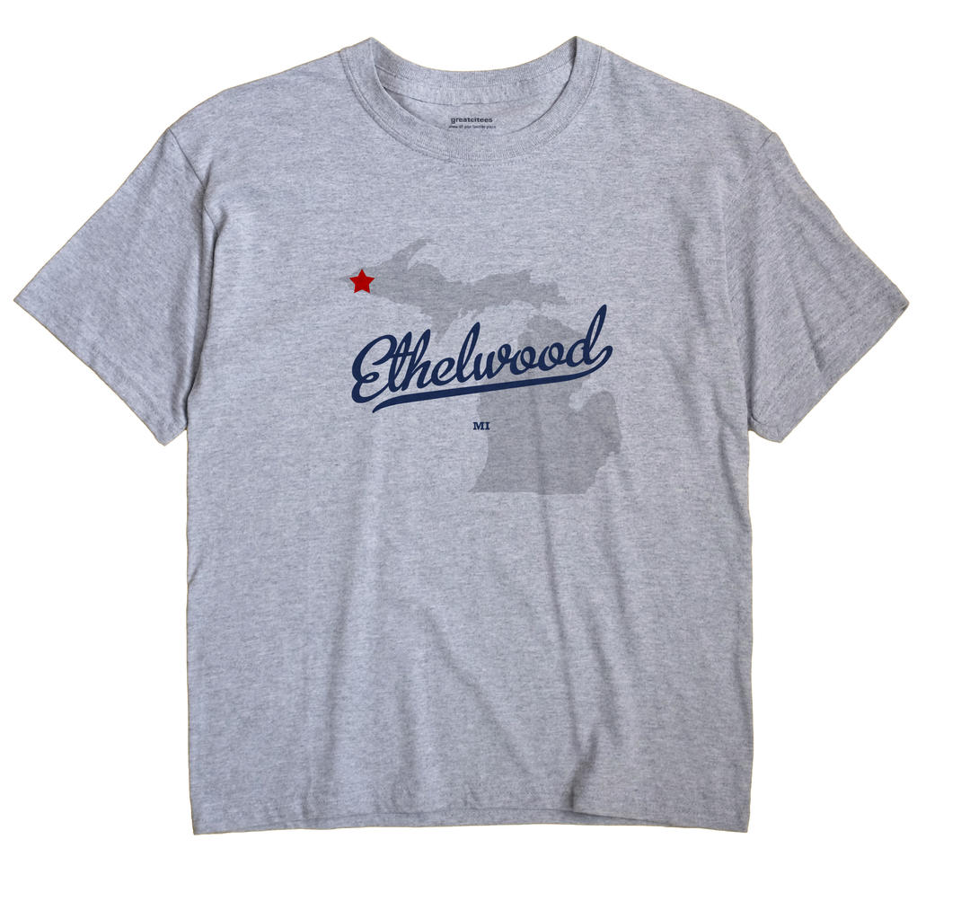 Ethelwood, Michigan MI Souvenir Shirt