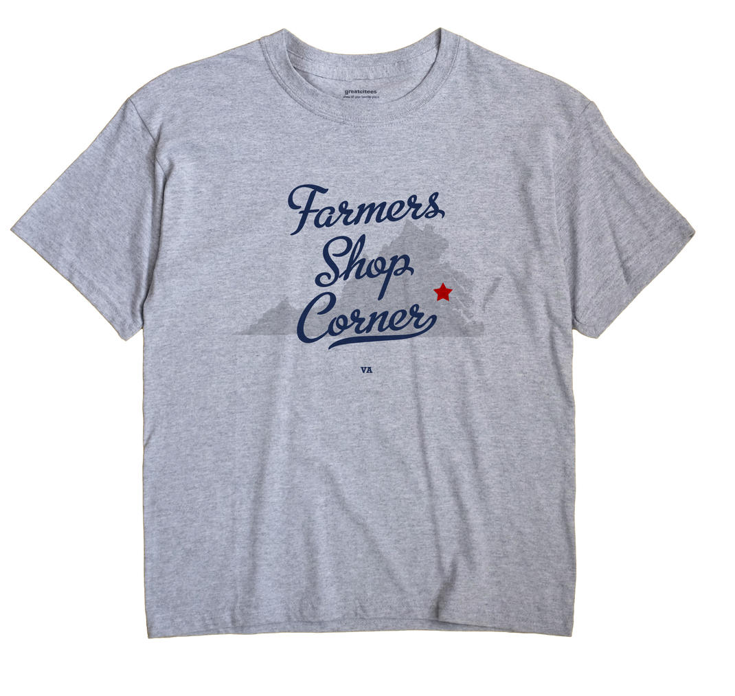 Farmers Shop Corner, Virginia VA Souvenir Shirt