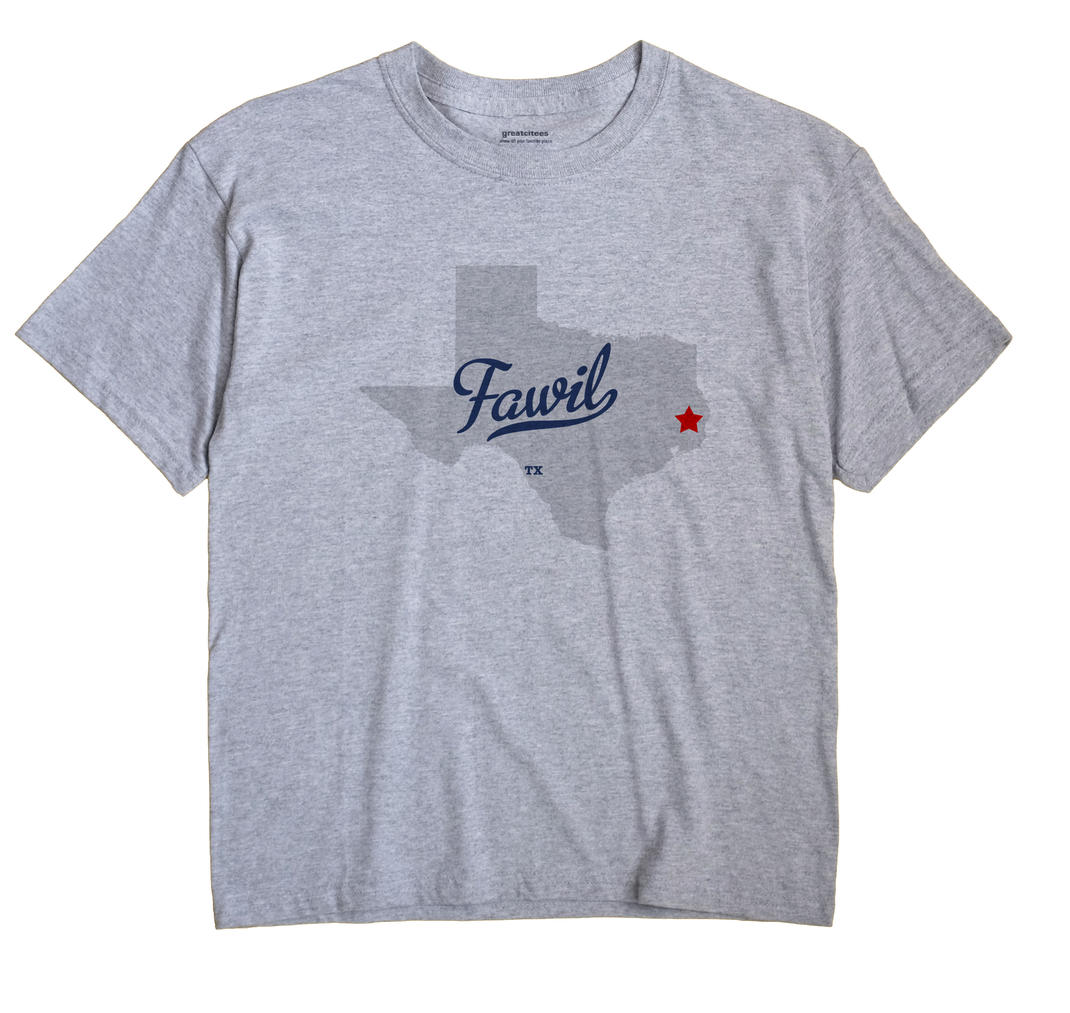 Fawil, Texas TX Souvenir Shirt