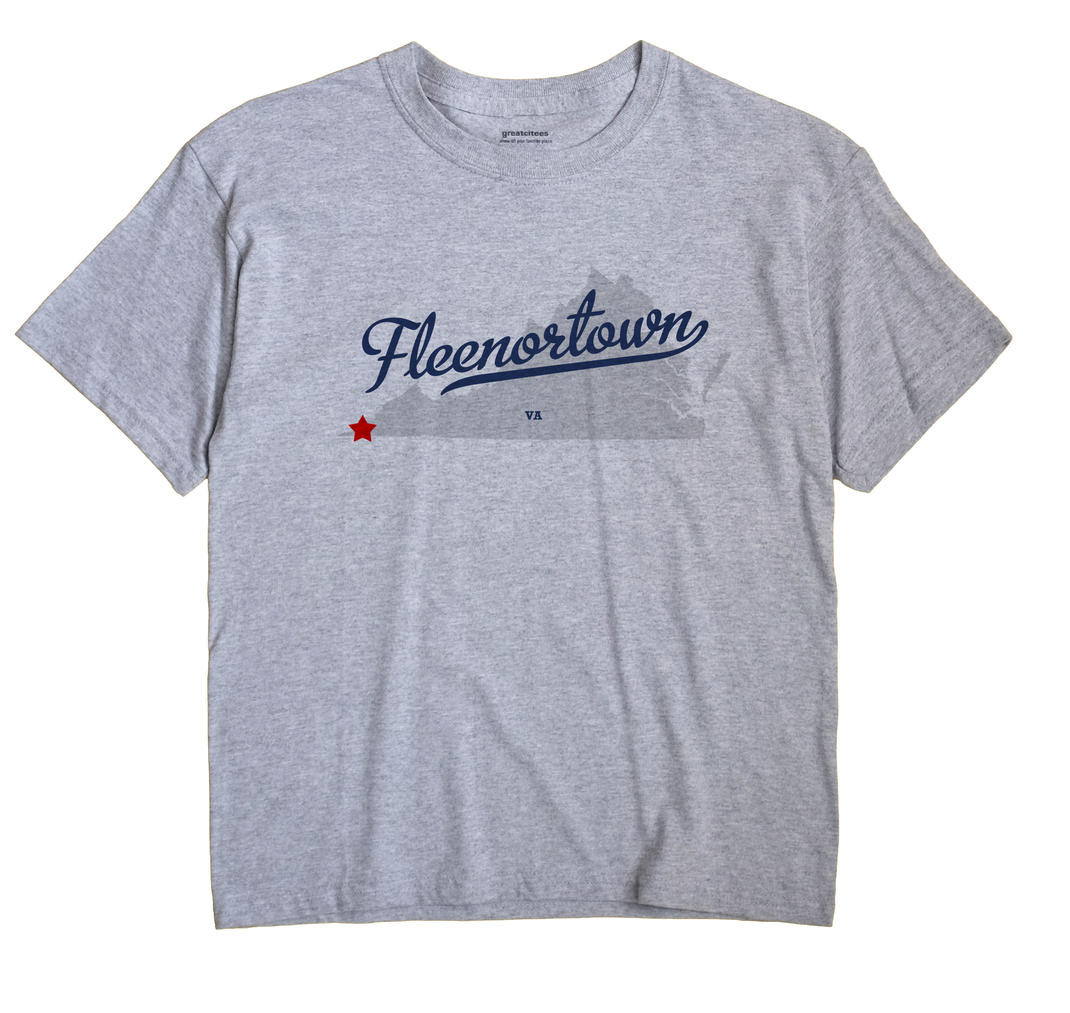Fleenortown, Virginia VA Souvenir Shirt