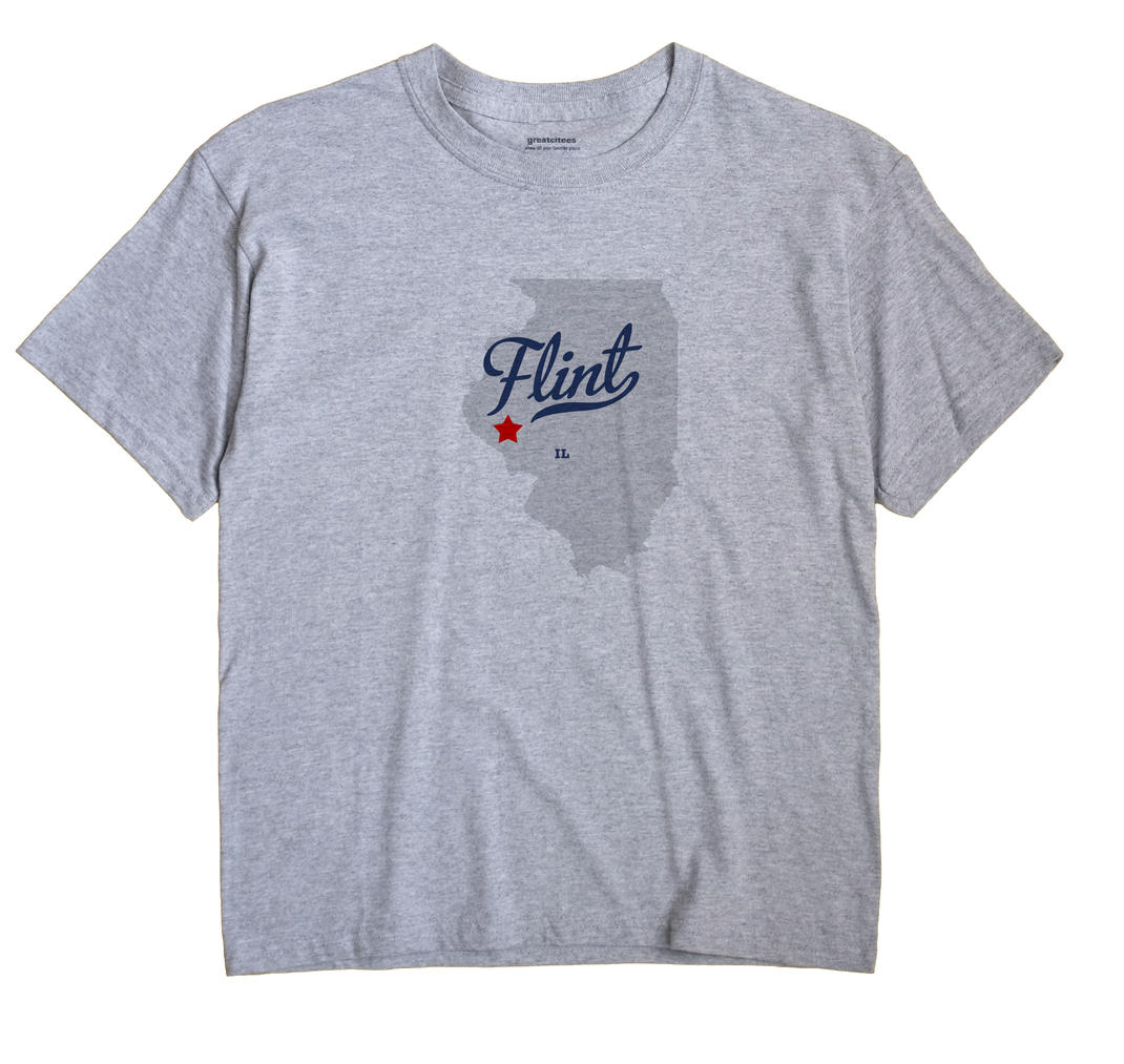 Flint, Illinois IL Souvenir Shirt