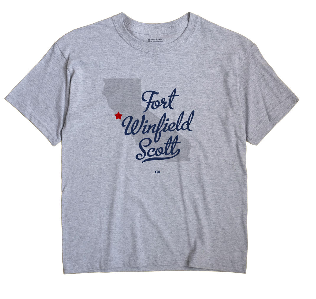 Fort Winfield Scott, California CA Souvenir Shirt
