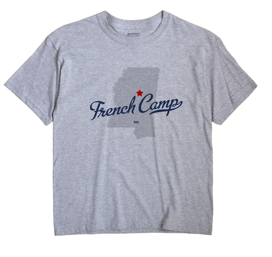 French Camp, Mississippi MS Souvenir Shirt