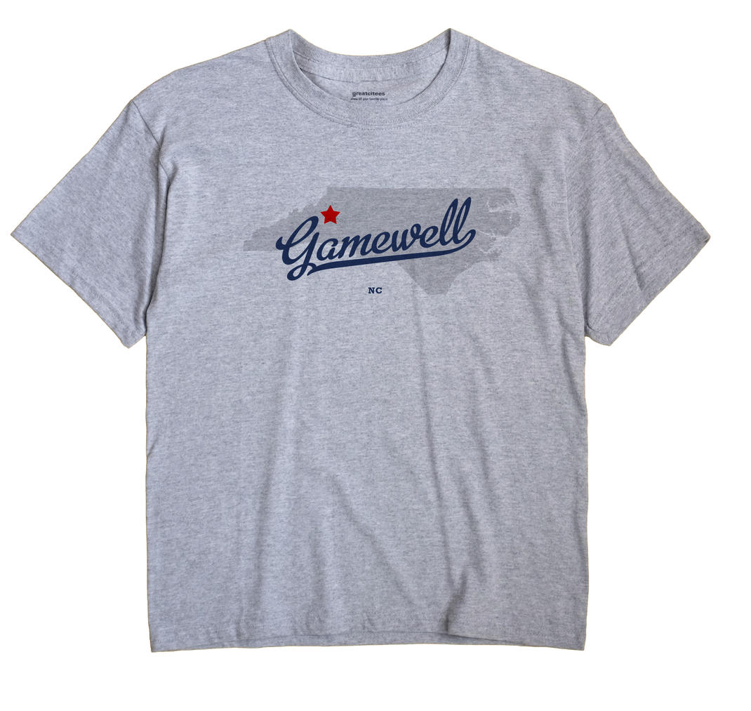 Gamewell, North Carolina NC Souvenir Shirt