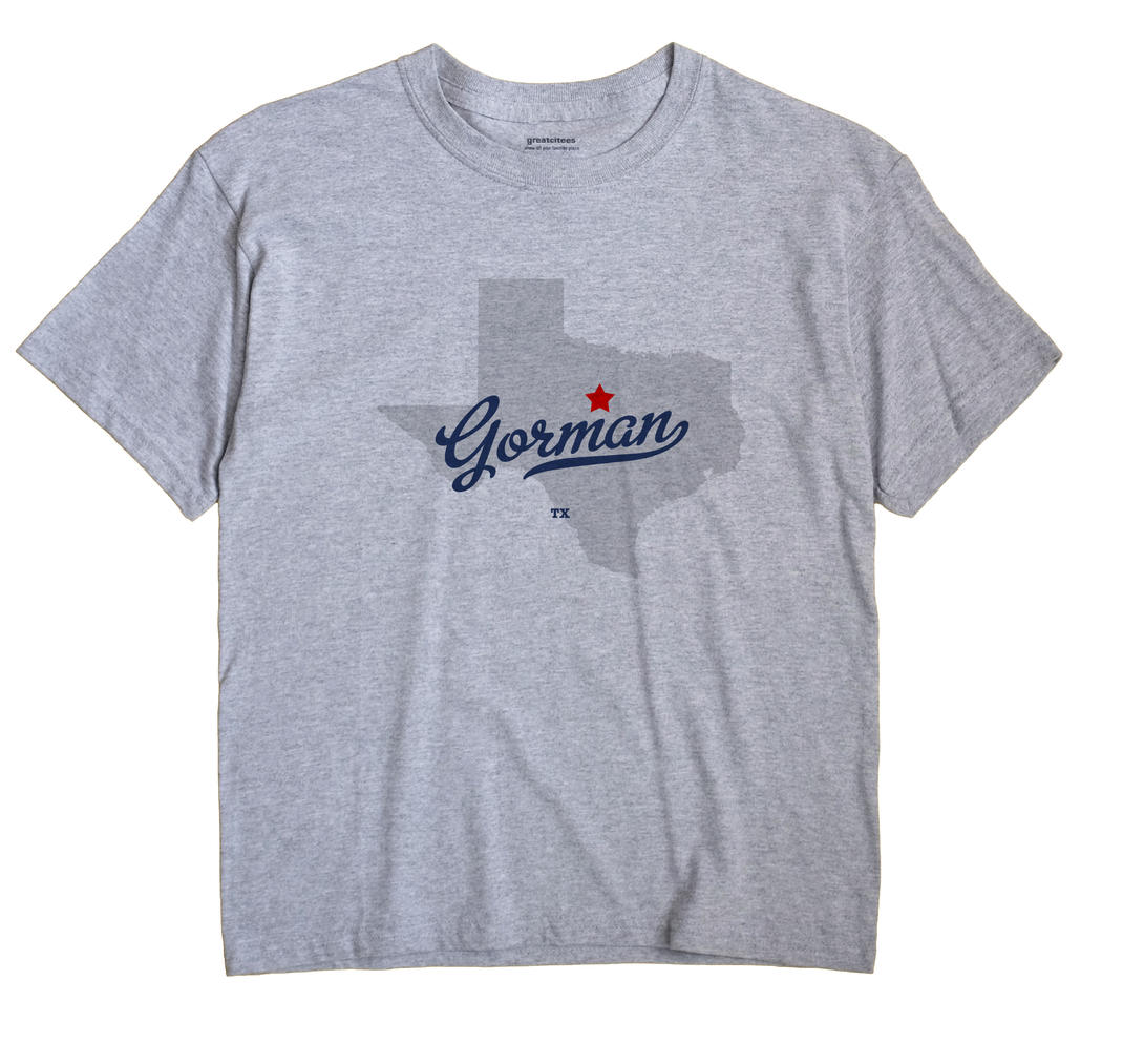 Gorman, Texas TX Souvenir Shirt