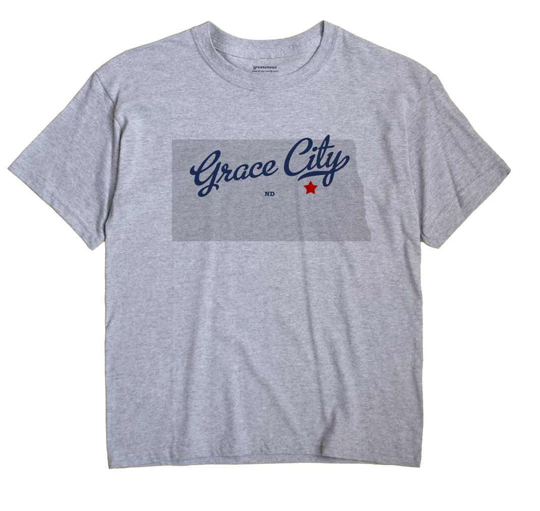 Grace City, North Dakota ND Souvenir Shirt