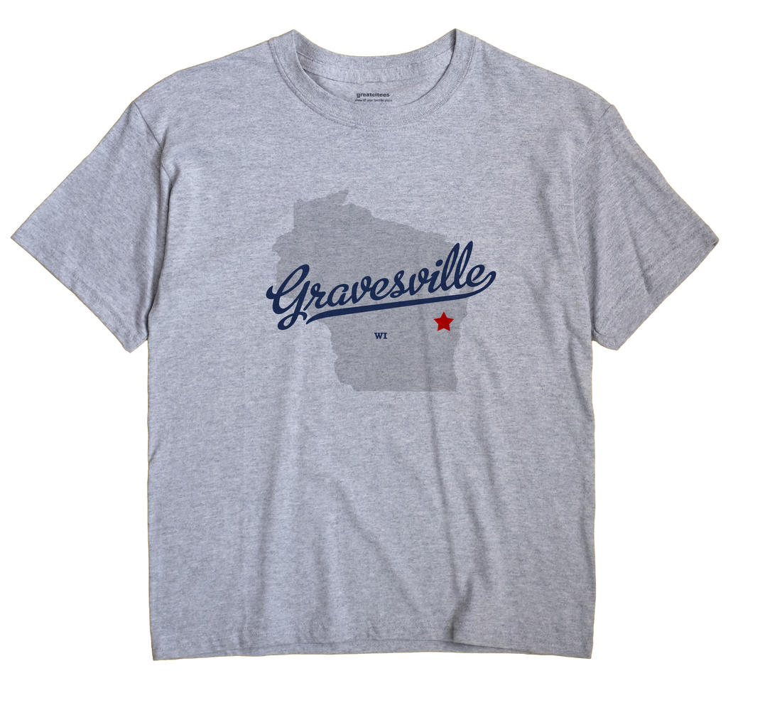 Gravesville, Wisconsin WI Souvenir Shirt