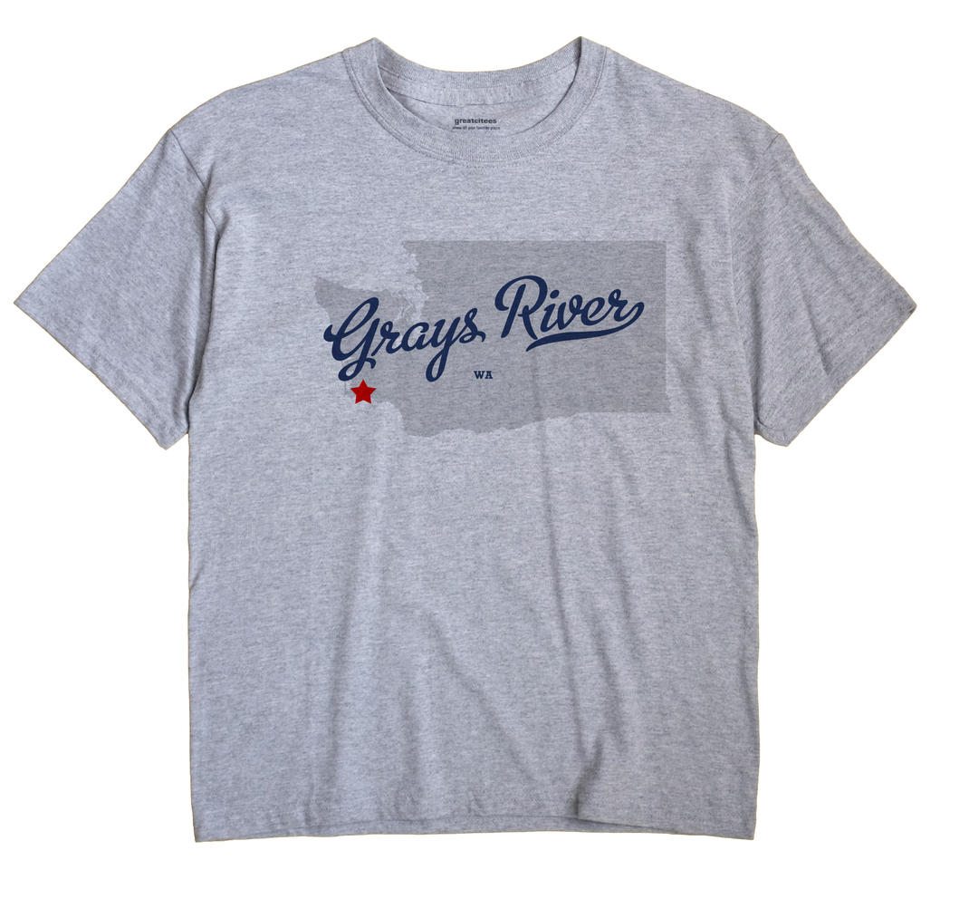 Grays River, Washington WA Souvenir Shirt