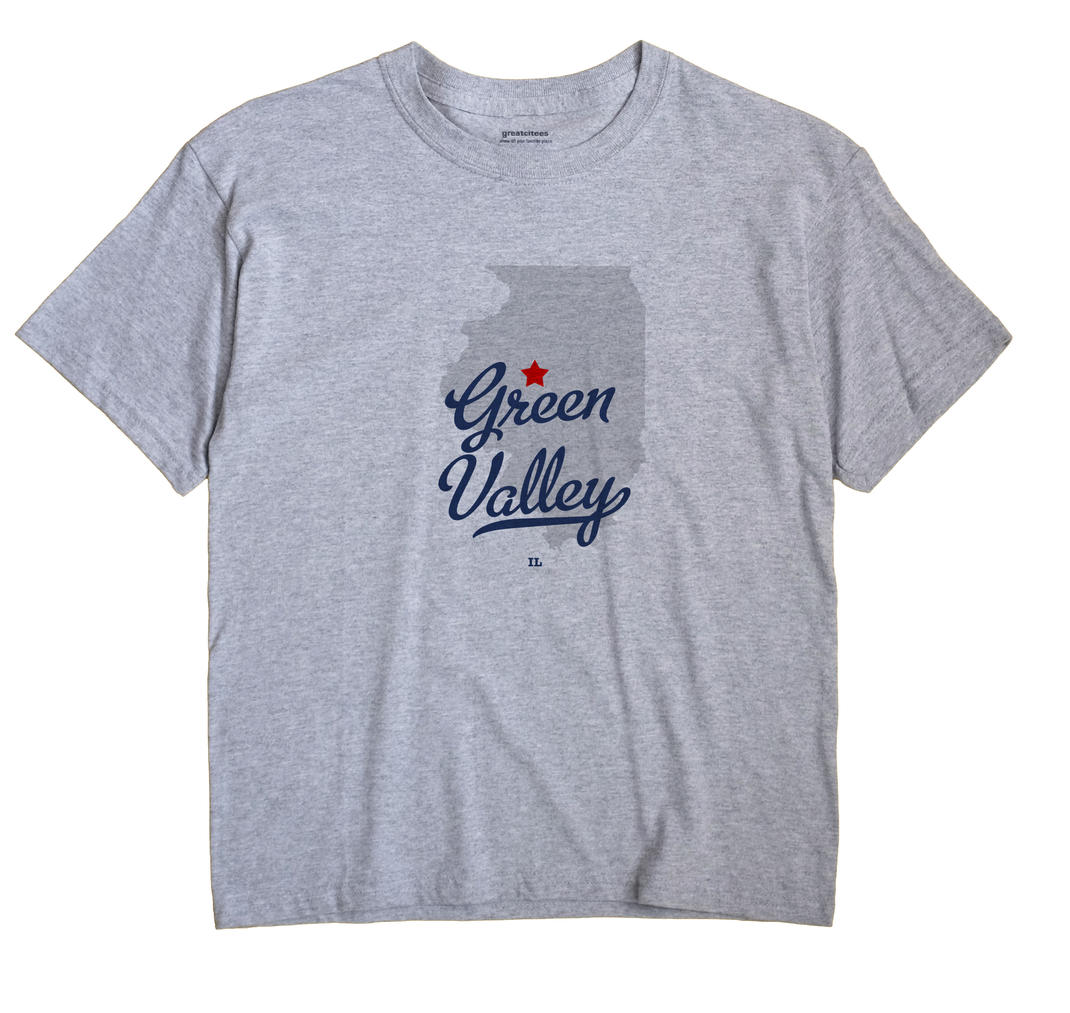 Green Valley, Illinois IL Souvenir Shirt