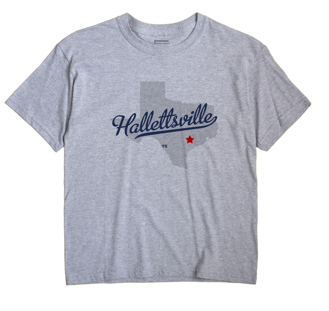 Hallettsville, Texas TX Souvenir Shirt