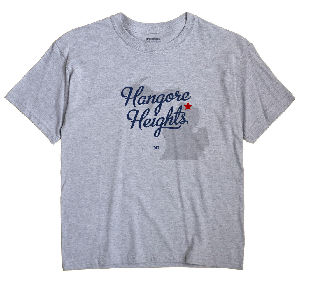 Hangore Heights, Michigan MI Souvenir Shirt