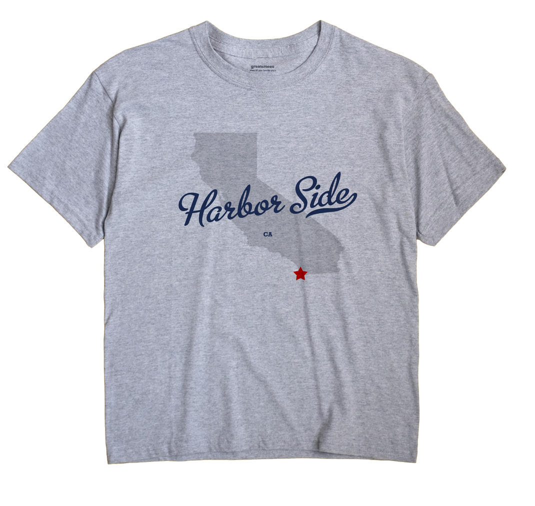Harbor Side, California CA Souvenir Shirt