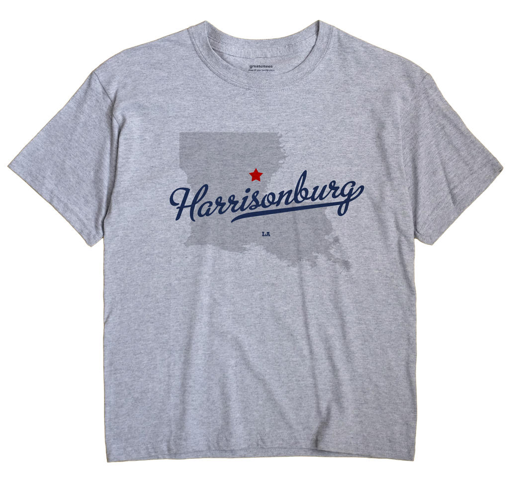 Harrisonburg, Louisiana LA Souvenir Shirt