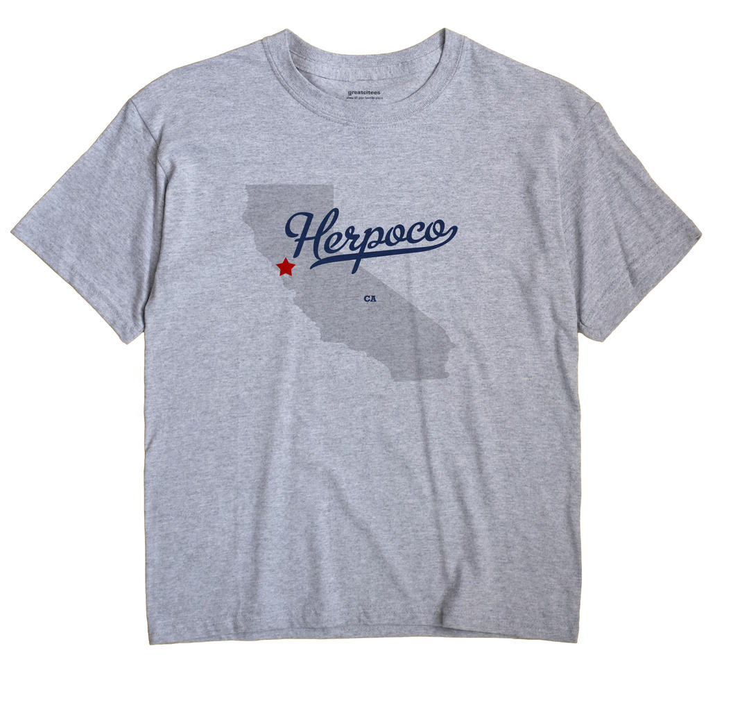 Herpoco, California CA Souvenir Shirt
