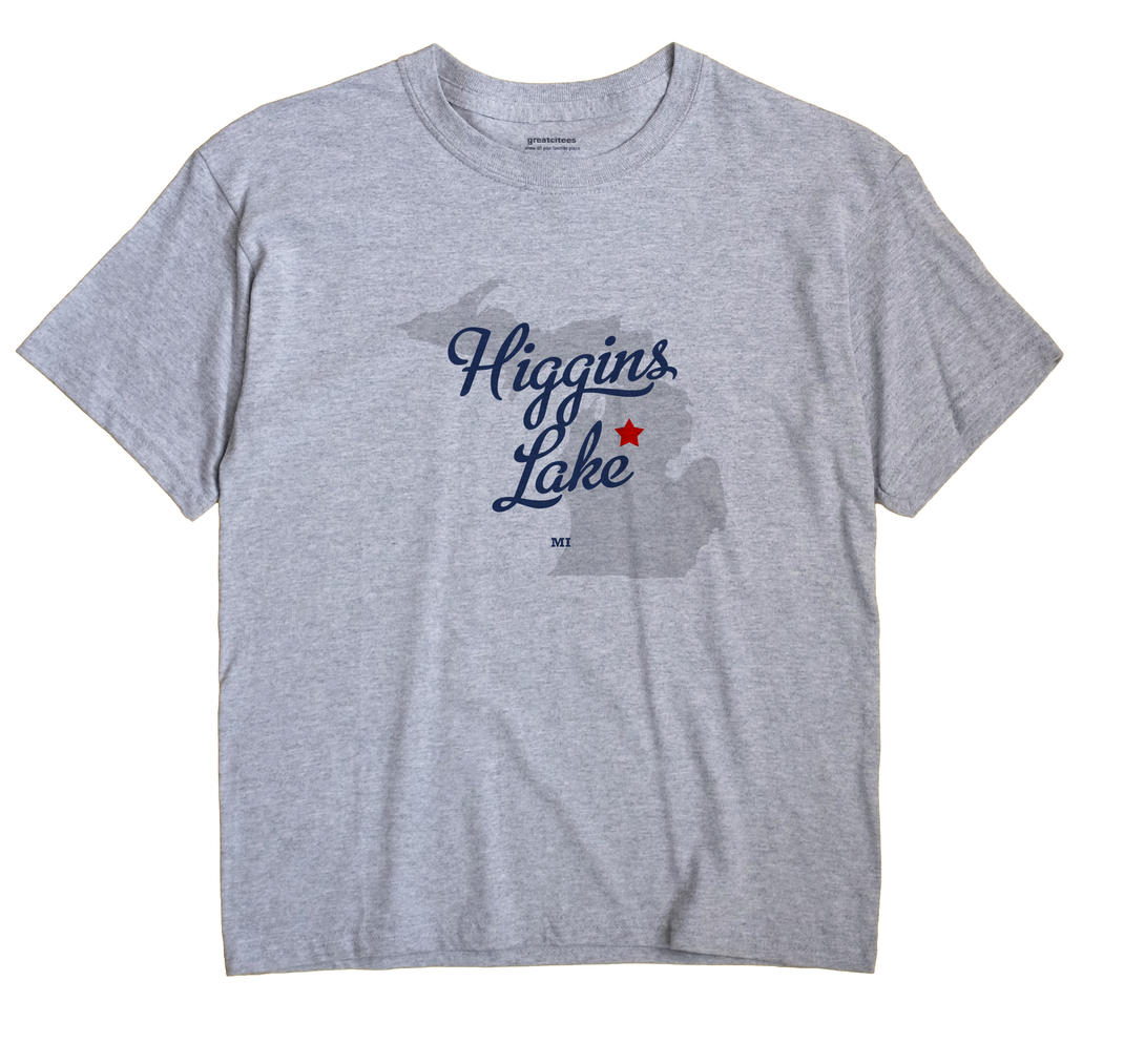 Higgins Lake, Michigan MI Souvenir Shirt