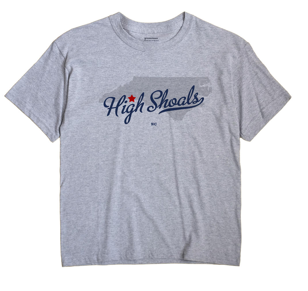High Shoals, Rutherford County, North Carolina NC Souvenir Shirt