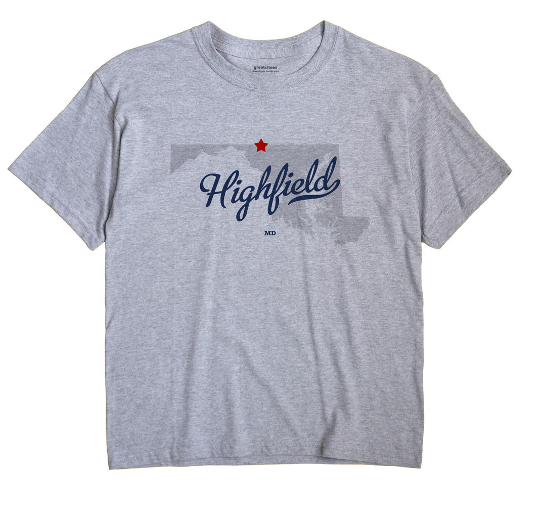 Highfield, Maryland MD Souvenir Shirt