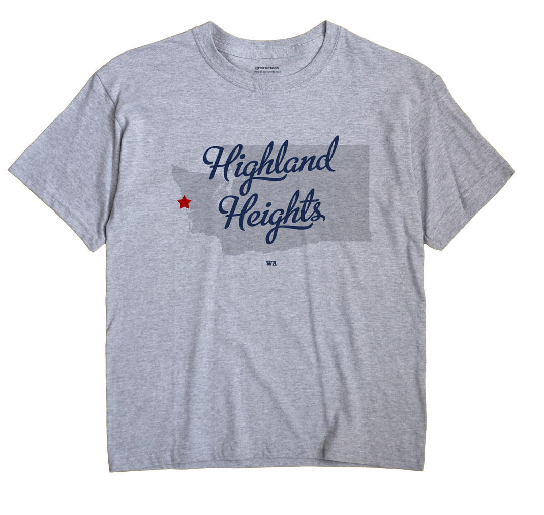 Highland Heights, Washington WA Souvenir Shirt